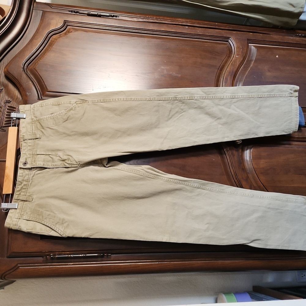 Dockers slim tapered pants khaki 34×34